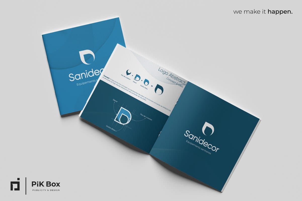 Brand book professionnel Sanidecor - PiKBOX®