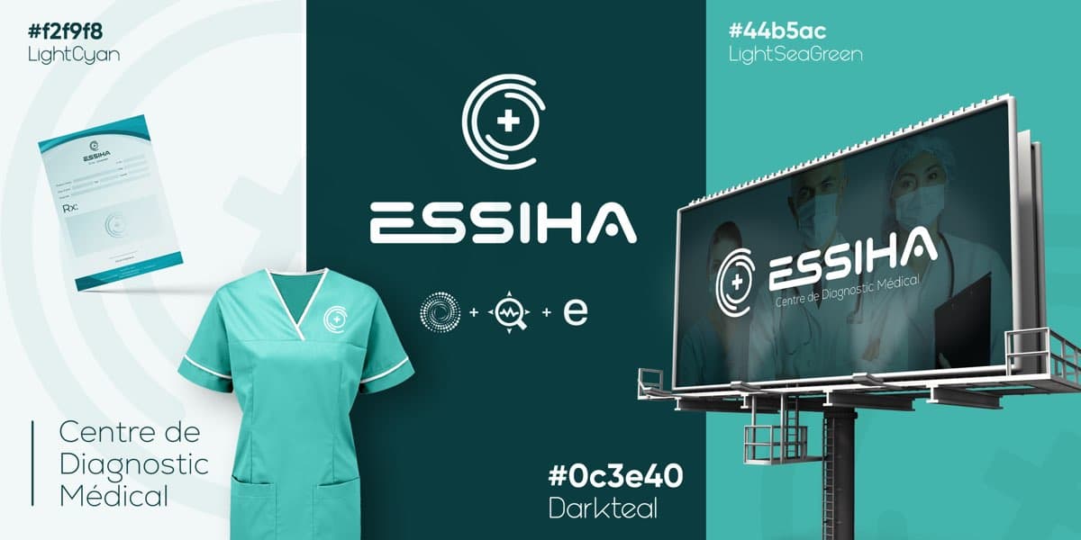 Essiha brand design board